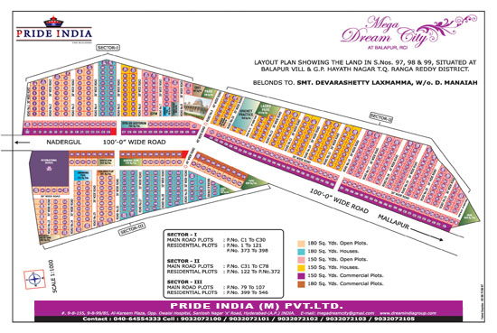 Layout Plan - Mega Dream City